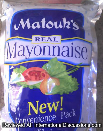 Matouk's Real Mayonnaise Trinidad