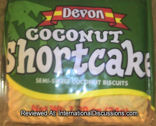 Devon Coconut Shortcake Biscuits Trinidad