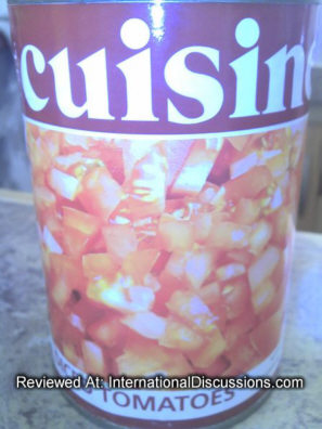 Cuisine Diced Tomatoes Trinidad