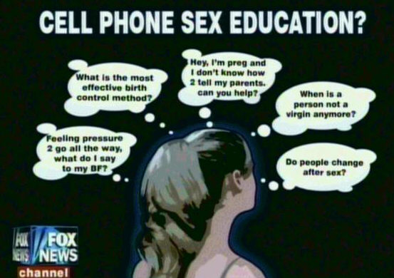 Cell Phone Sex Education