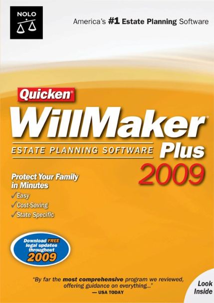 Quicken Willmaker Plus 2009