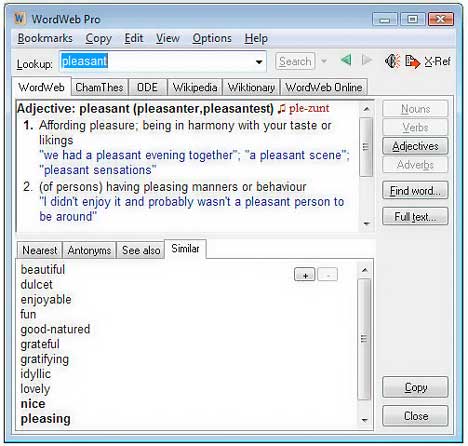 Wordweb Pro