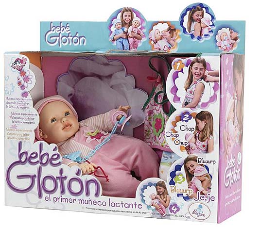 Baby Glutton - Breastfeeding Doll - Bebe Gloton