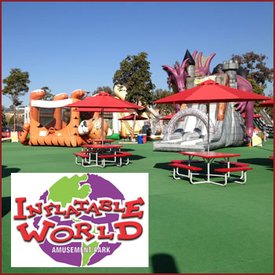 Inflatable World Amusement Park