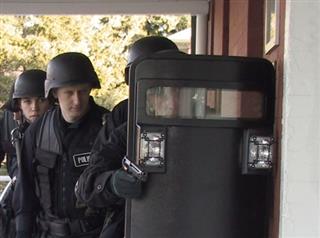 SWAT team vs 107-year-old man