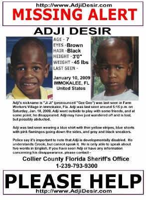 Adji Desir Missing