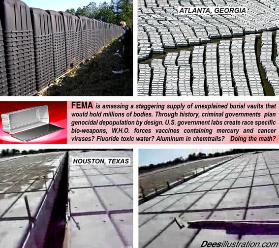 FEMA Burial Vaults