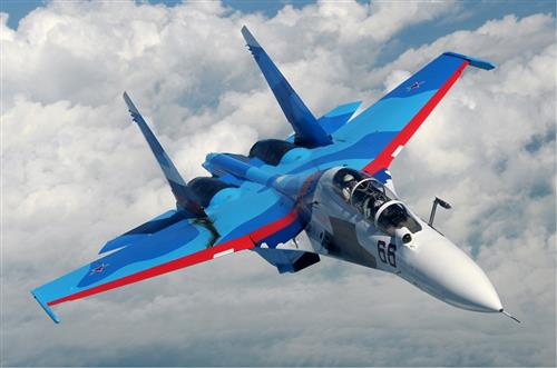 Russian Sukhoi Su-30 Fighter Jet