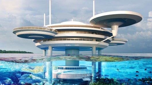 The Water Discus Underwater Hotel