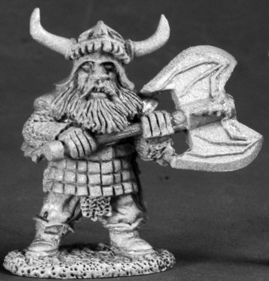 Thurge Threeforge Dwarf Hero Miniature