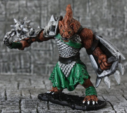 Gnoll Warrior Miniature