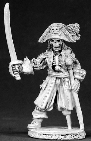 Captain Razig Skeleton Miniature