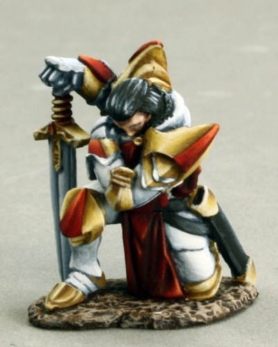 Praying Paladin Miniature