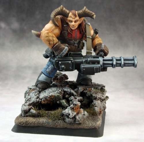 Cyber Punk Troll Miniature