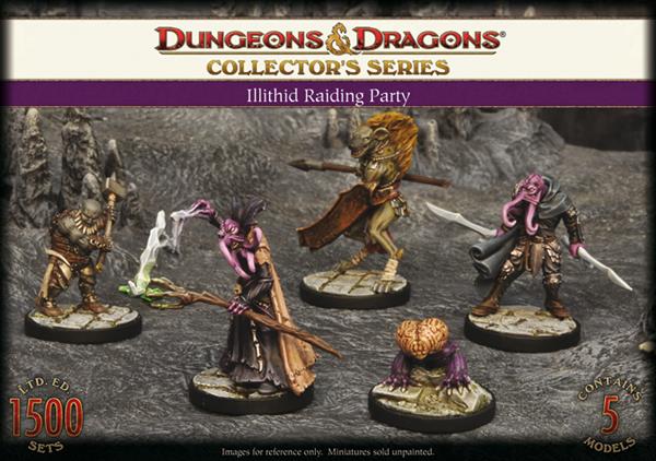 Dungeons & Dragons: Illithid Raiding Party Miniatures