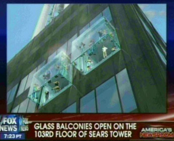 Glass Balconies: Sears Tower