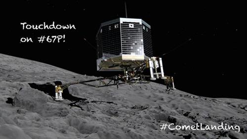 Landing On A Comet