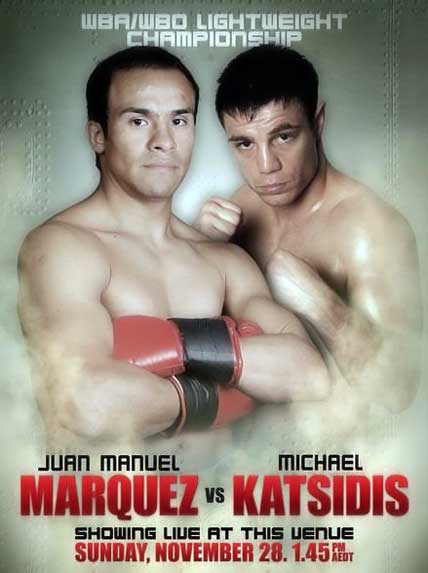 Juan Manuel Marquez Vs Michael Katsidis