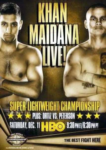 Amir Khan Vs Marcos Maidana