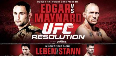 Ufc 125 Edgar Vs Maynard