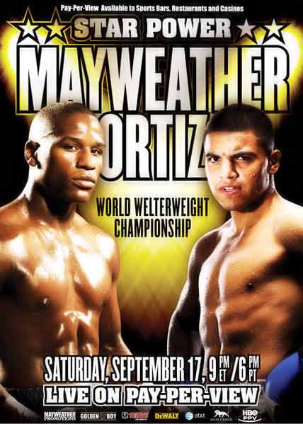 Floyd Mayweather Jr. Vs Victor vicious Ortiz