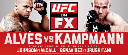 Ufc On Fx Alves Vs Kampmann