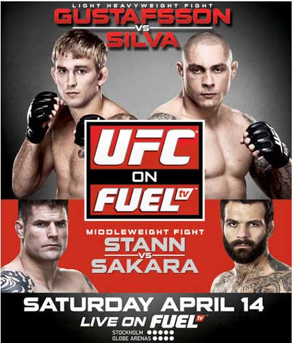 Ufc On Fuel Gustafsson Vs Silva