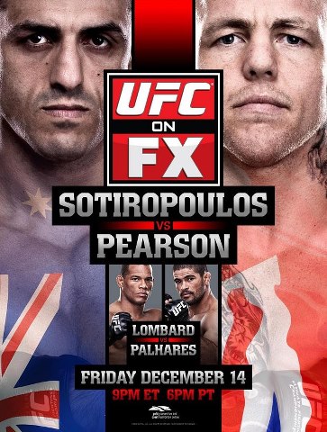 Ufc On Fx 6 Sotiropoulos Vs Pearson