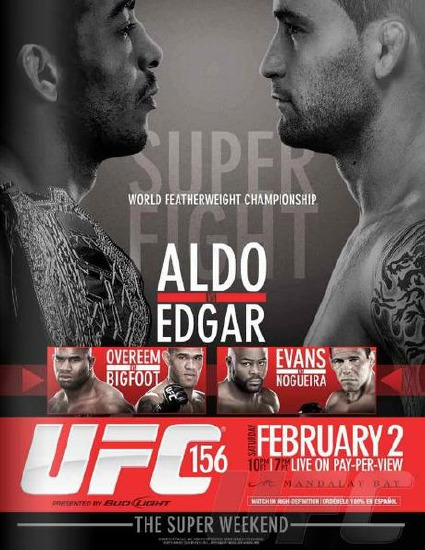 Ufc 156: Aldo Vs. Edgar