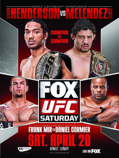 Ufc On Fox 7 Henderson Vs Melendez