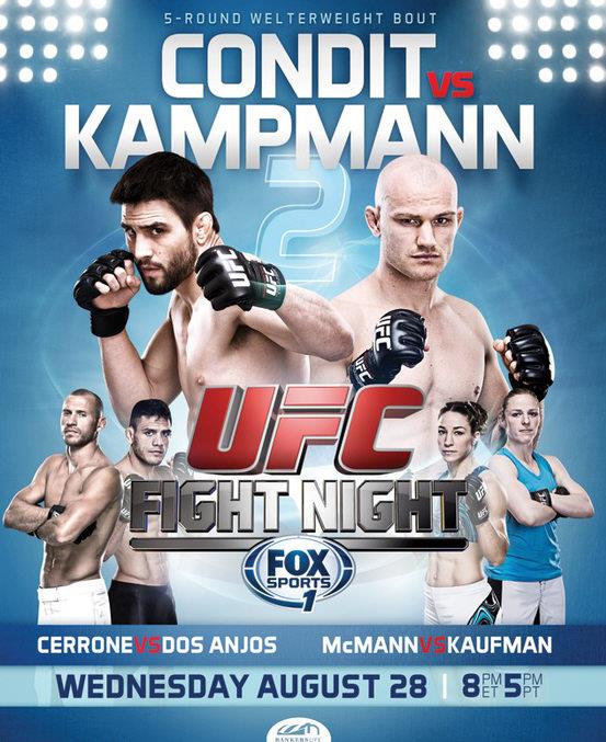 UFC Fight Night 27 Condit vs Kampmann