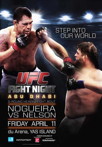 UFC Fight Night 40 Nogueira vs Nelson