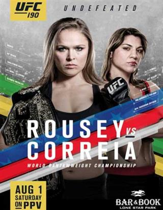 UFC 190 Rousey vs Corriea