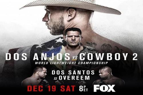 UFC on Fox 17 Dos Anjos vs Cerrone 2