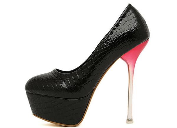 Rate This Two Tone High Heel Shoe