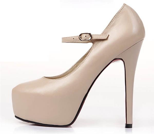 Rate This Beige Stiletto Shoe