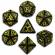 Black &, Yellow Elvish Dice