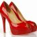 Best of  Rate Bright Red Heel Shoe