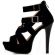 Discuss  Black Straps High Heel Shoes