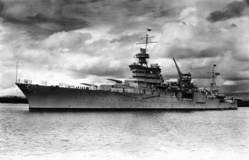 World War II Cruiser USS Indianapolis