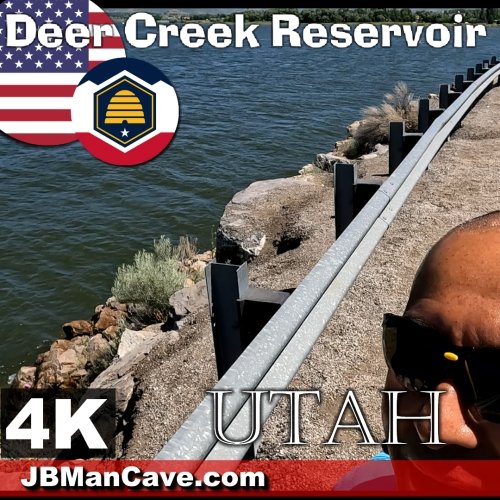 4k Road Trip To Deer Creek Reservoir In Utah USA
