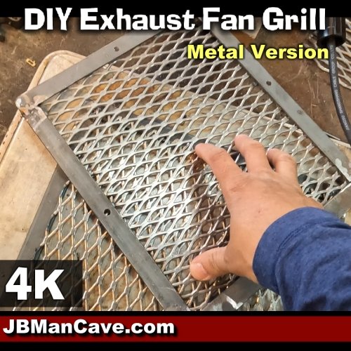 Welding A Metal Grill For Security