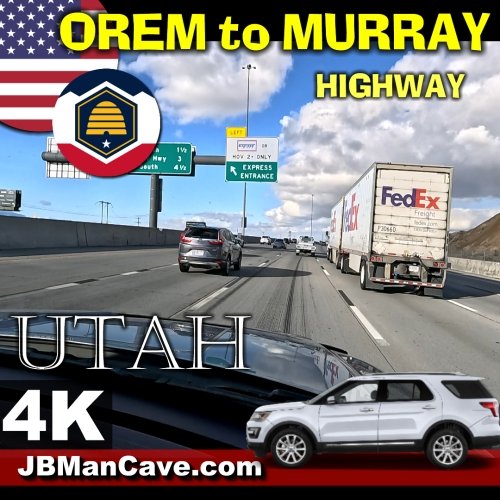 Drive Orem To Murray In Utah